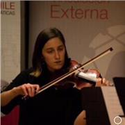 Profesora de violín, niveles básico e intermedio-avanzado